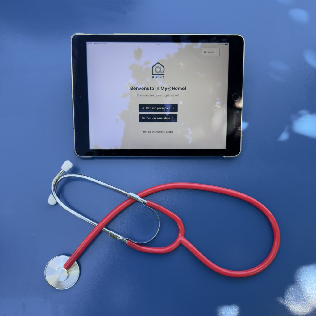 Valutazione del benessere con MyCare@HOME — app sanitaria digitale per cittadini e professionisti in Svizzera